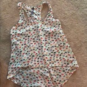 Tank with lots of colorful elephants❤️🧡💛💙💚